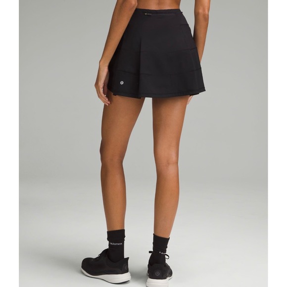 Lululemon Pace Rival Mid-Rise Skirt Black size 4 - Picture 3 of 7